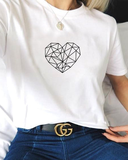 Polo Personalizado - Corazón de Cristal - Tienda Nébula