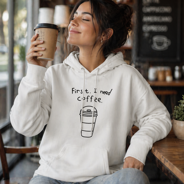 Polera Mujer - First i need cofee
