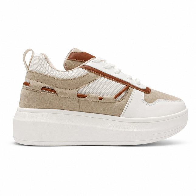 Zapatillas Urbanas Mujer Nova - Camel