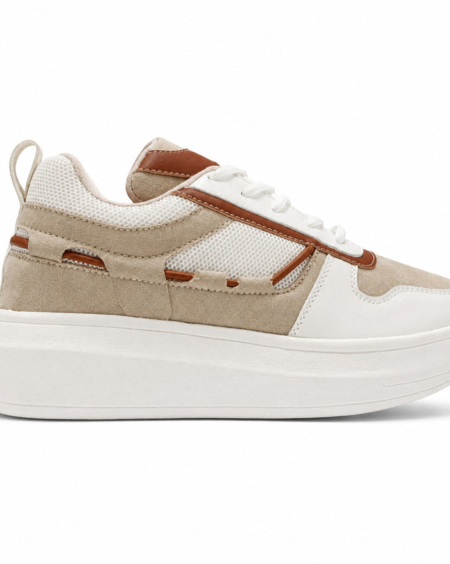 Zapatillas Urbanas Mujer Nova - Camel
