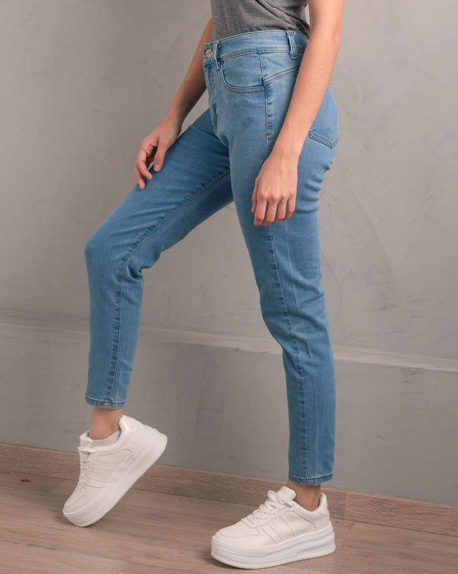 Pantalón Skinny 5.0 - Celeste Oscuro