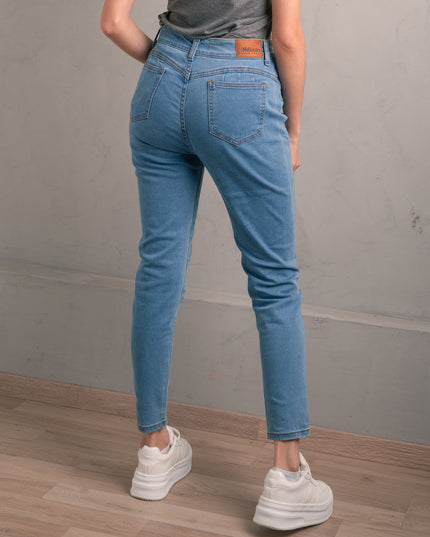 Pantalón Skinny 5.0 - Celeste Oscuro