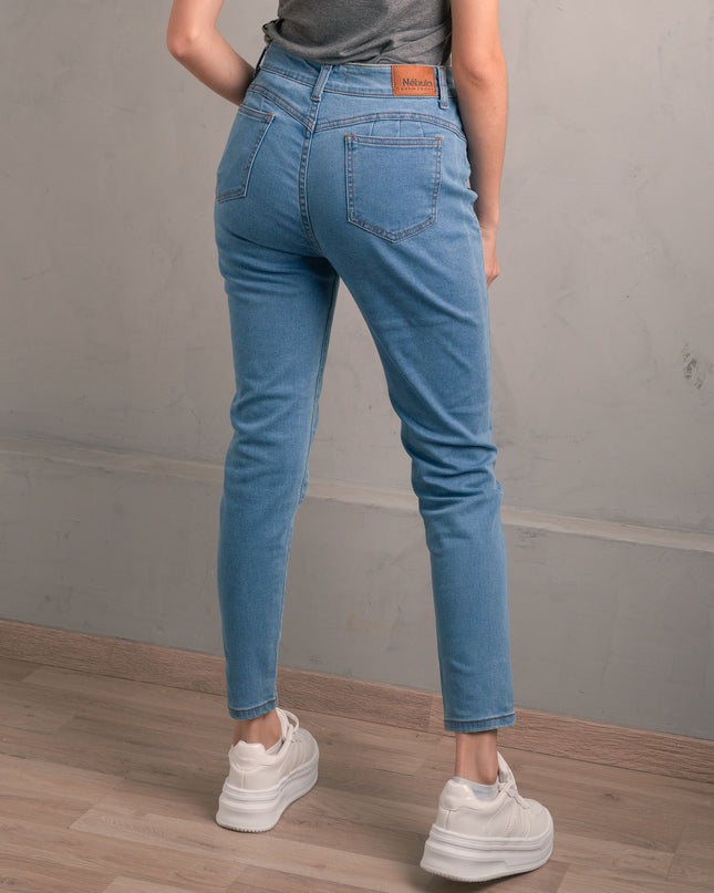 Pantalón Skinny 5.0 - Celeste Oscuro