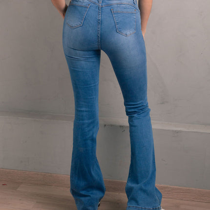 Pantalon Acampanado 3.0 - Celeste