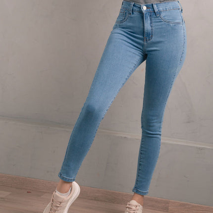 Pantalón Skinny 6.0 - Celeste