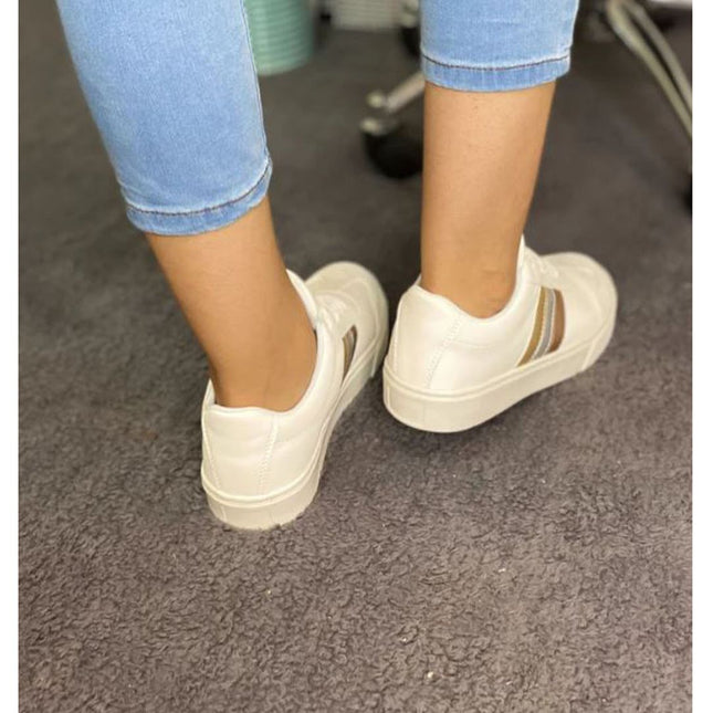 Zapatillas Urbanas Mujer Venecia - Plomo