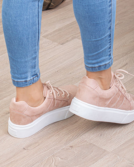 Zapatillas Urbanas Mujer Belice - Palo Rosa