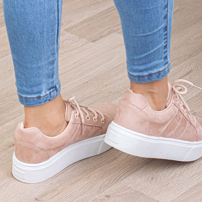 Zapatillas Urbanas Mujer Belice - Palo Rosa