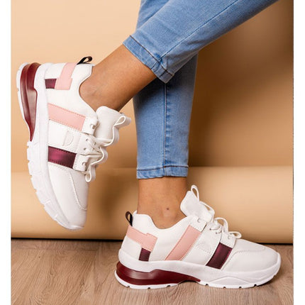 Zapatillas Urbanas Mujer Francia - Guinda