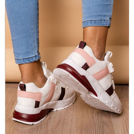 Zapatillas Urbanas Mujer Francia - Guinda