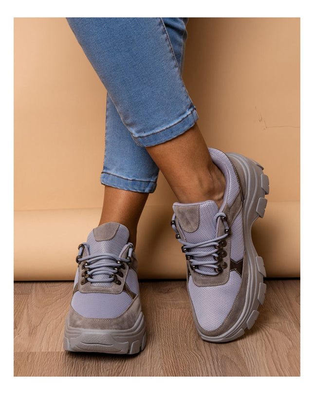 Zapatillas Urbanas Mujer Sidney - Plomo