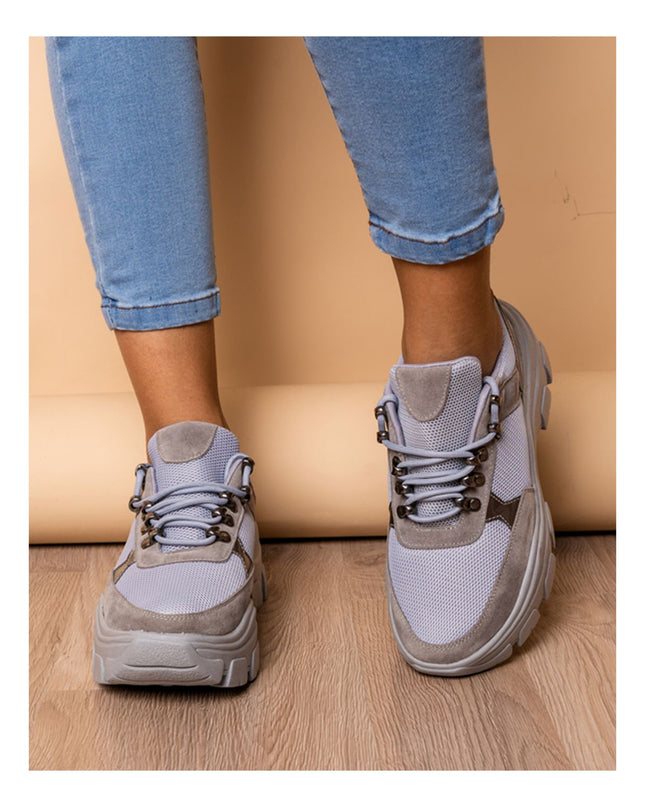 Zapatillas Urbanas Mujer Sidney - Plomo