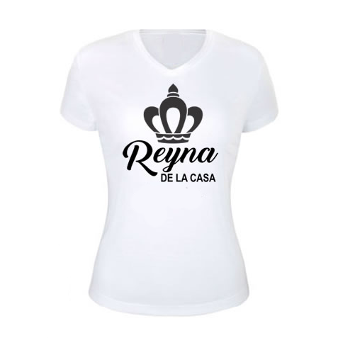 Polo Personalizado - Reyna de la casa