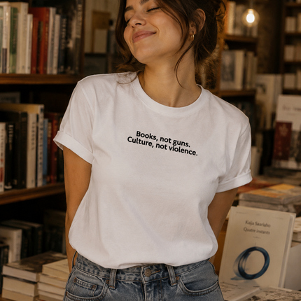 Polo Mujer - Books, not guns