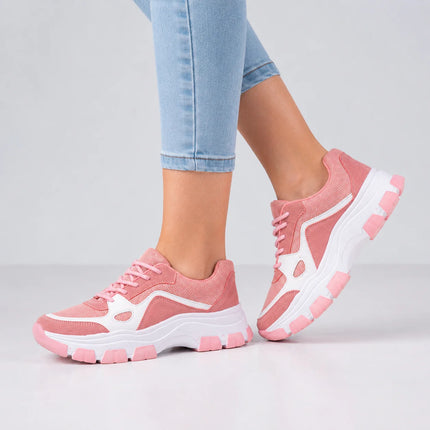 Zapatillas Urbanas Mujer Athenas - Rosado