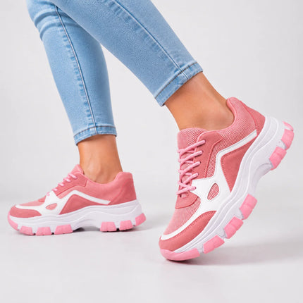Zapatillas Urbanas Mujer Athenas - Rosado