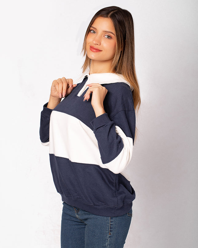 Polera Dalhi - Azul