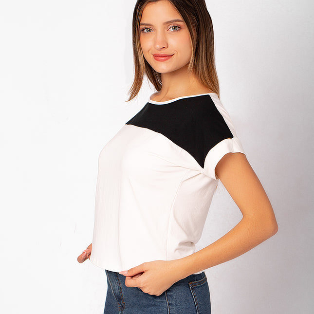 Polo Bicolor 2.0 - Negro