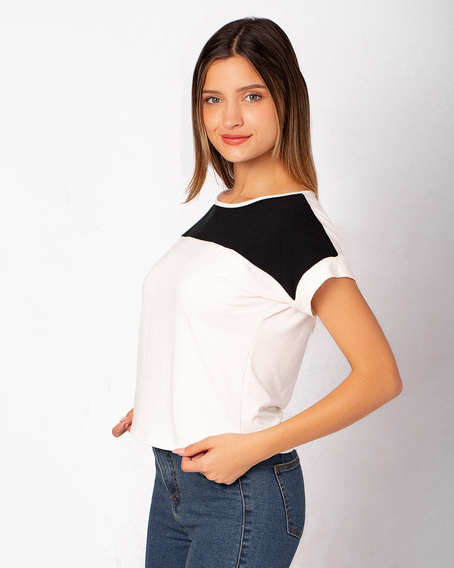 Polo Bicolor 2.0 - Negro