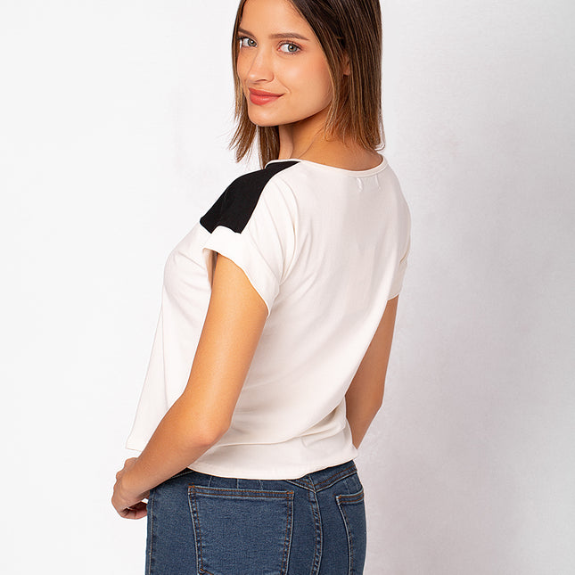 Polo Bicolor 2.0 - Negro