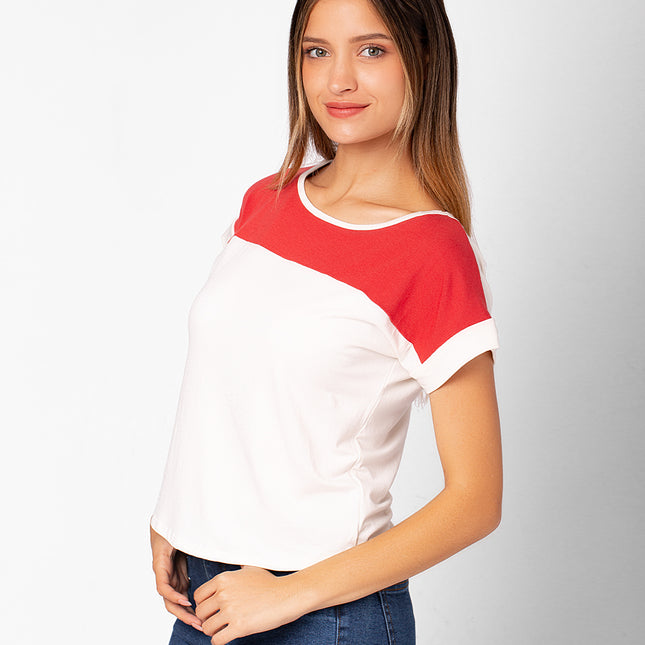 Polo Bicolor 2.0 - Coral