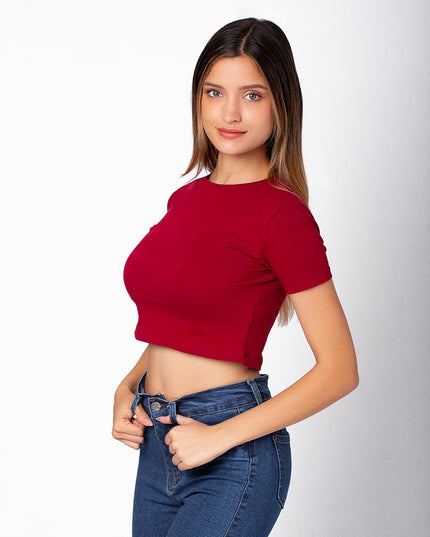 Top Mica - Guinda