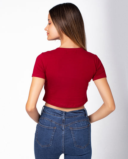 Top Mica - Guinda