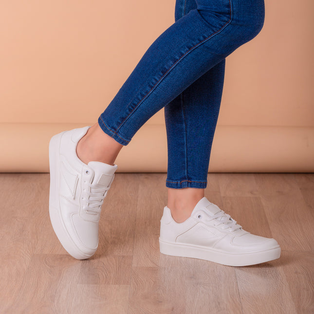 Zapatillas Urbanas Mujer Adul - Blanco