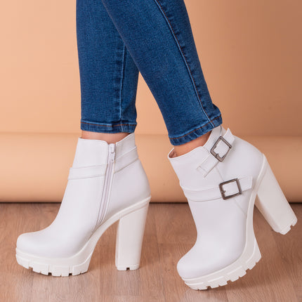 Botas Mujer Lovech - Blanco