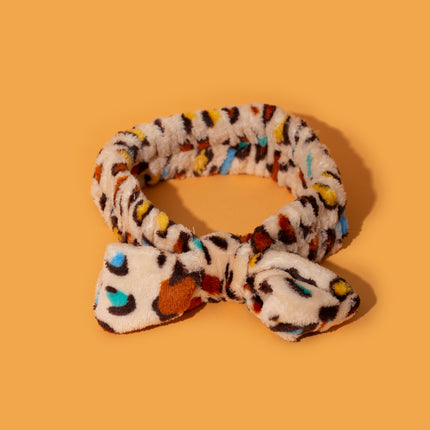 Vincha para maquillaje - Animal print2