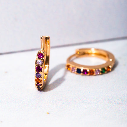 Aretes - Punto de colores