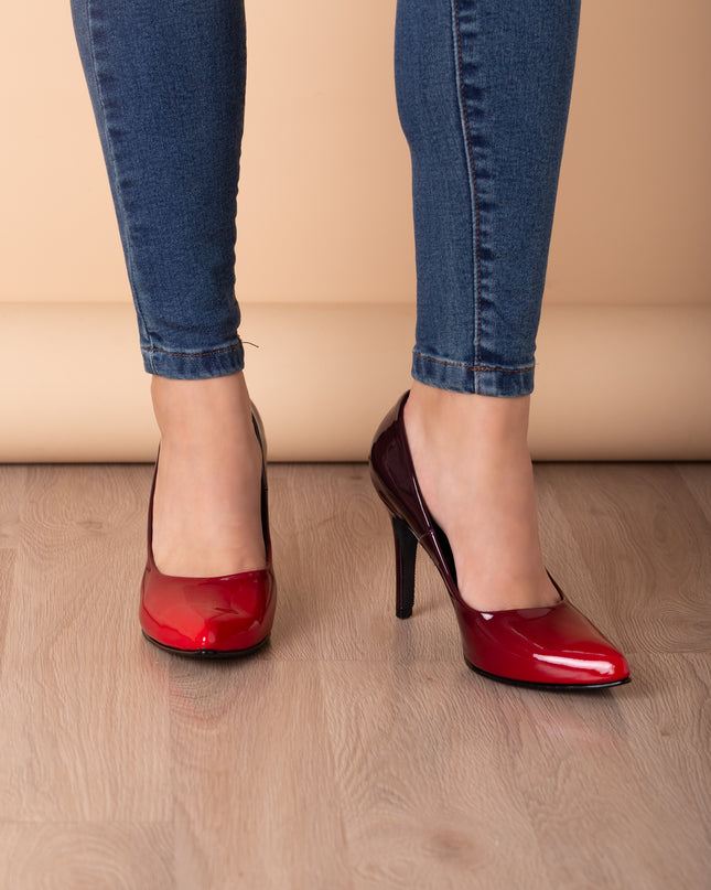 Stilettos Florina - Rojo Charol