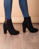 Botin Bunbury - Negro Gamuza