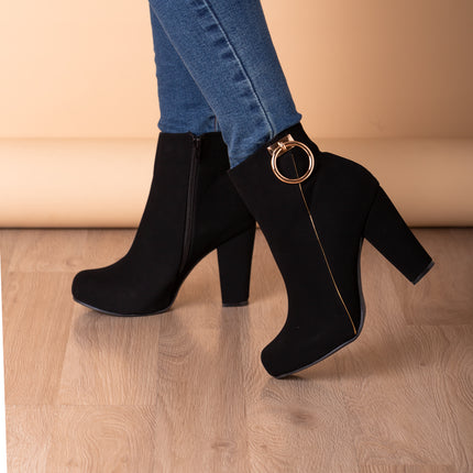 Botin Bunbury - Negro Gamuza