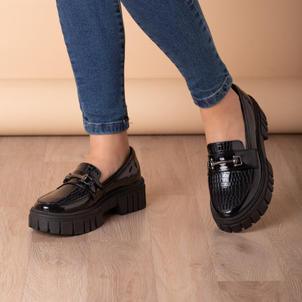 Mocasin Caen - Negro Charol