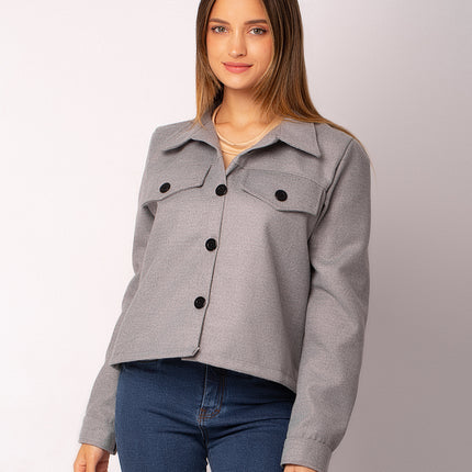 Chaqueta Alizz - Plomo