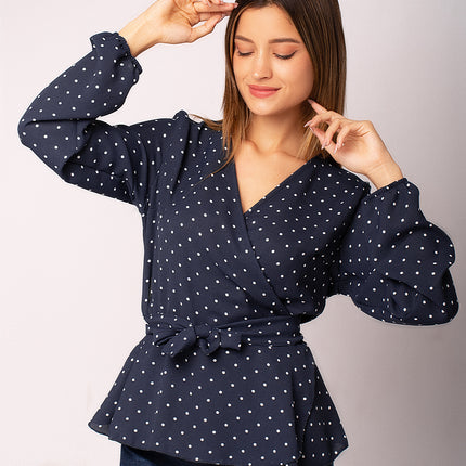 Blusa Vayre - Azul Noche