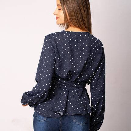Blusa Vayre - Azul Noche