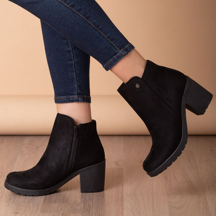 Botin Mujer Metz - Negro