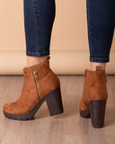 Botas Belgrado - Camel Gamuza