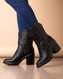 Botas Vaqueras - Negro