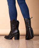 Botas Vaqueras - Negro