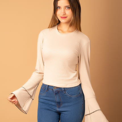 Blusa Talia - Beige