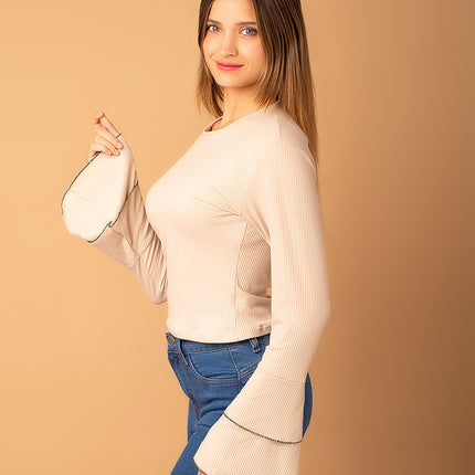 Blusa Talia - Beige