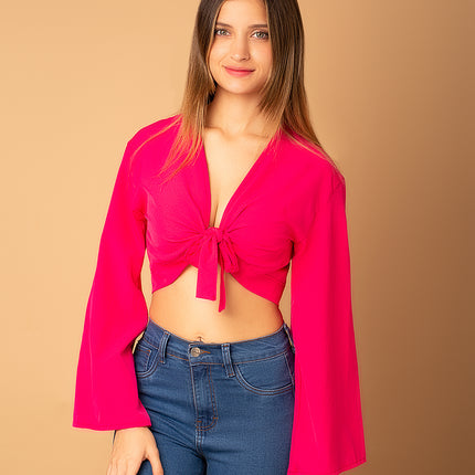 Blusa Izzy - Fucsia