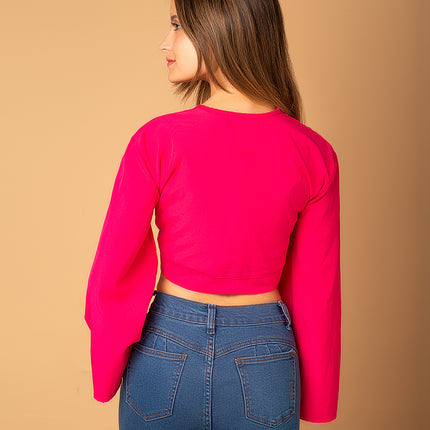 Blusa Izzy - Fucsia