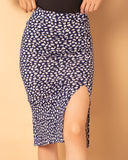Falda Keitly - Azul Acero