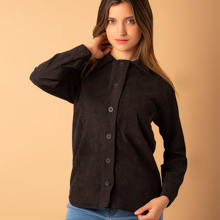 Camisa Rafaella - Negro
