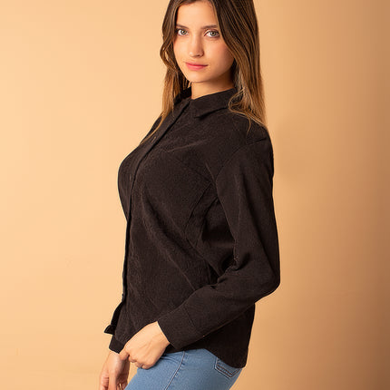Camisa Rafaella - Negro