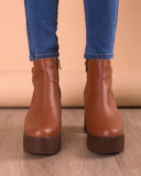 Botas Troyan - Camel